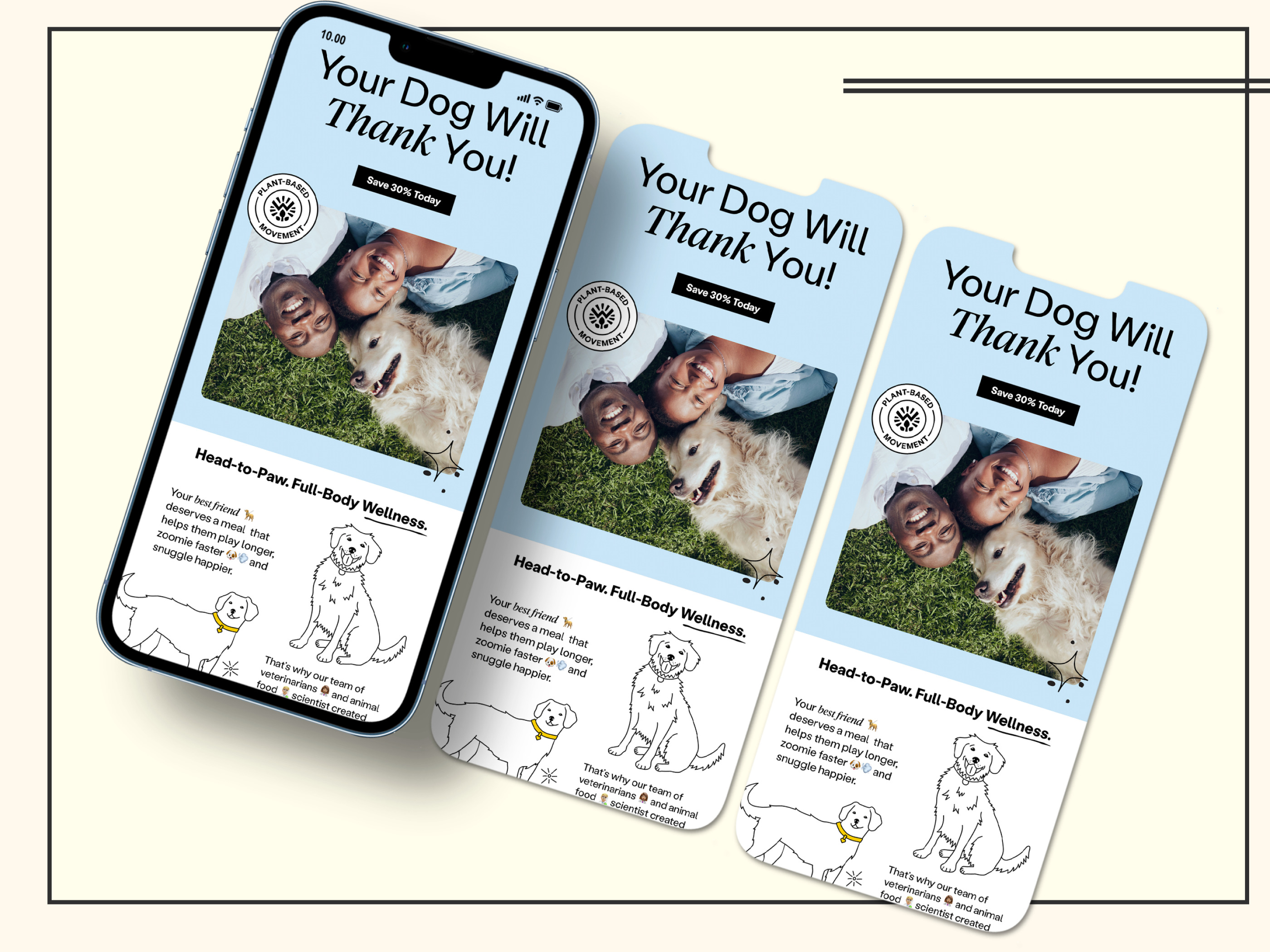 DarkRoast portfolio work for Pet brands