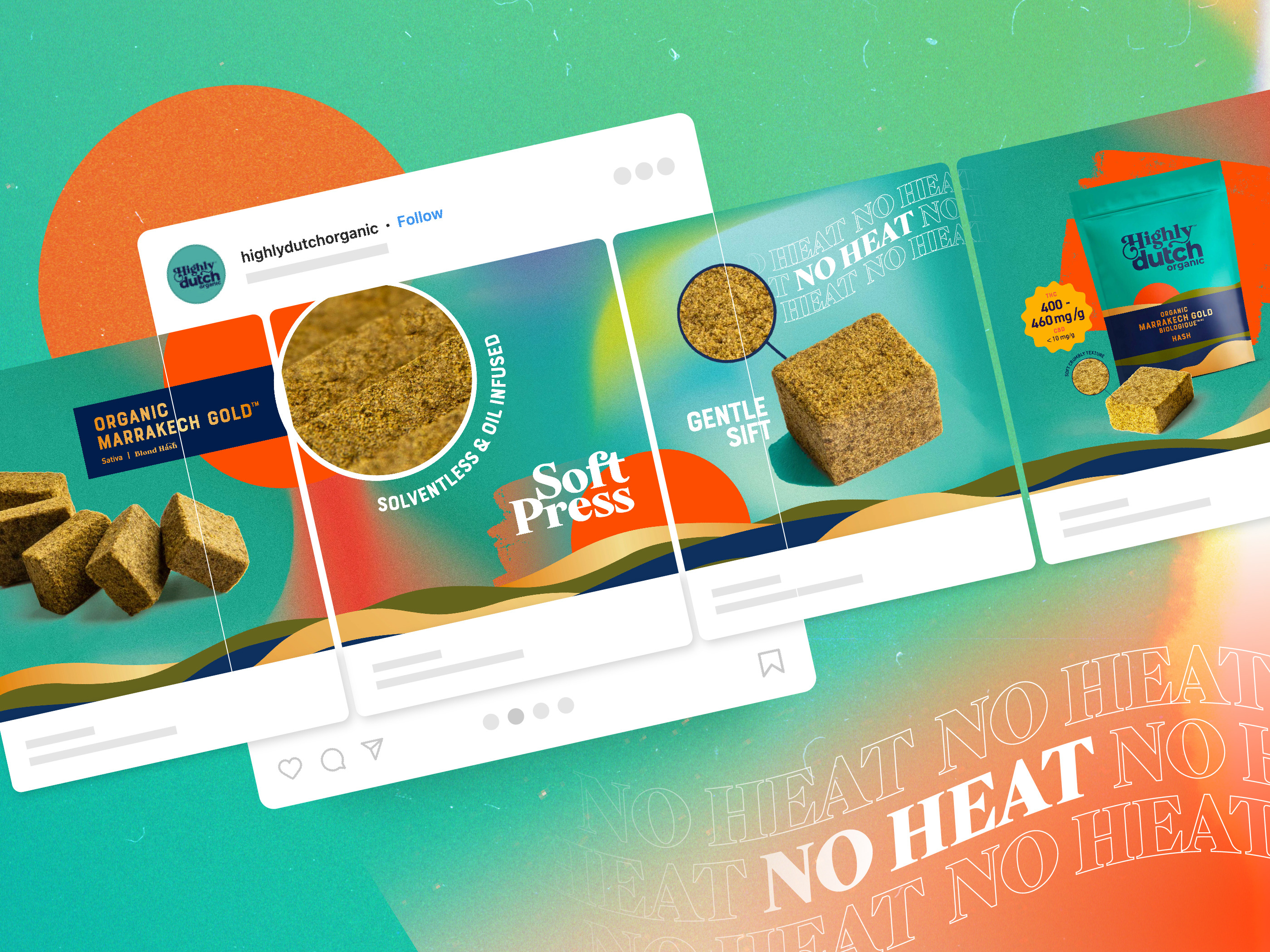 DarkRoast portfolio work for Cannabis brands