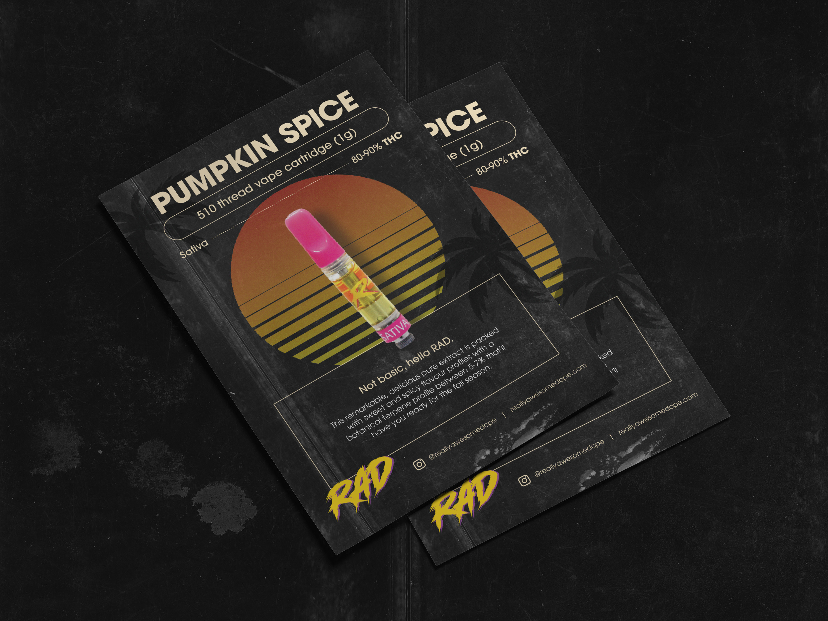 DarkRoast portfolio work for Cannabis brands