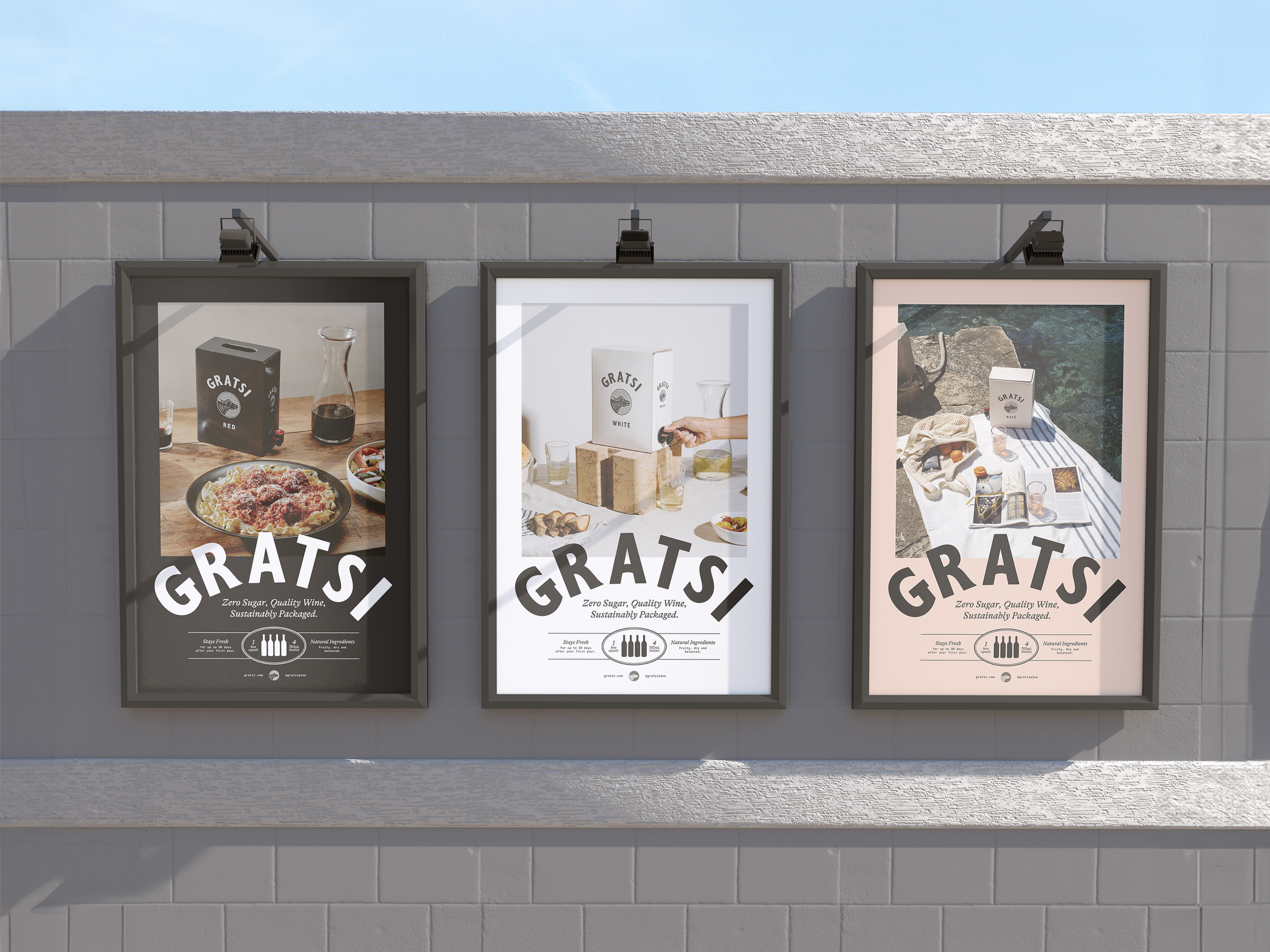 DarkRoast portfolio work for Alcohol brands