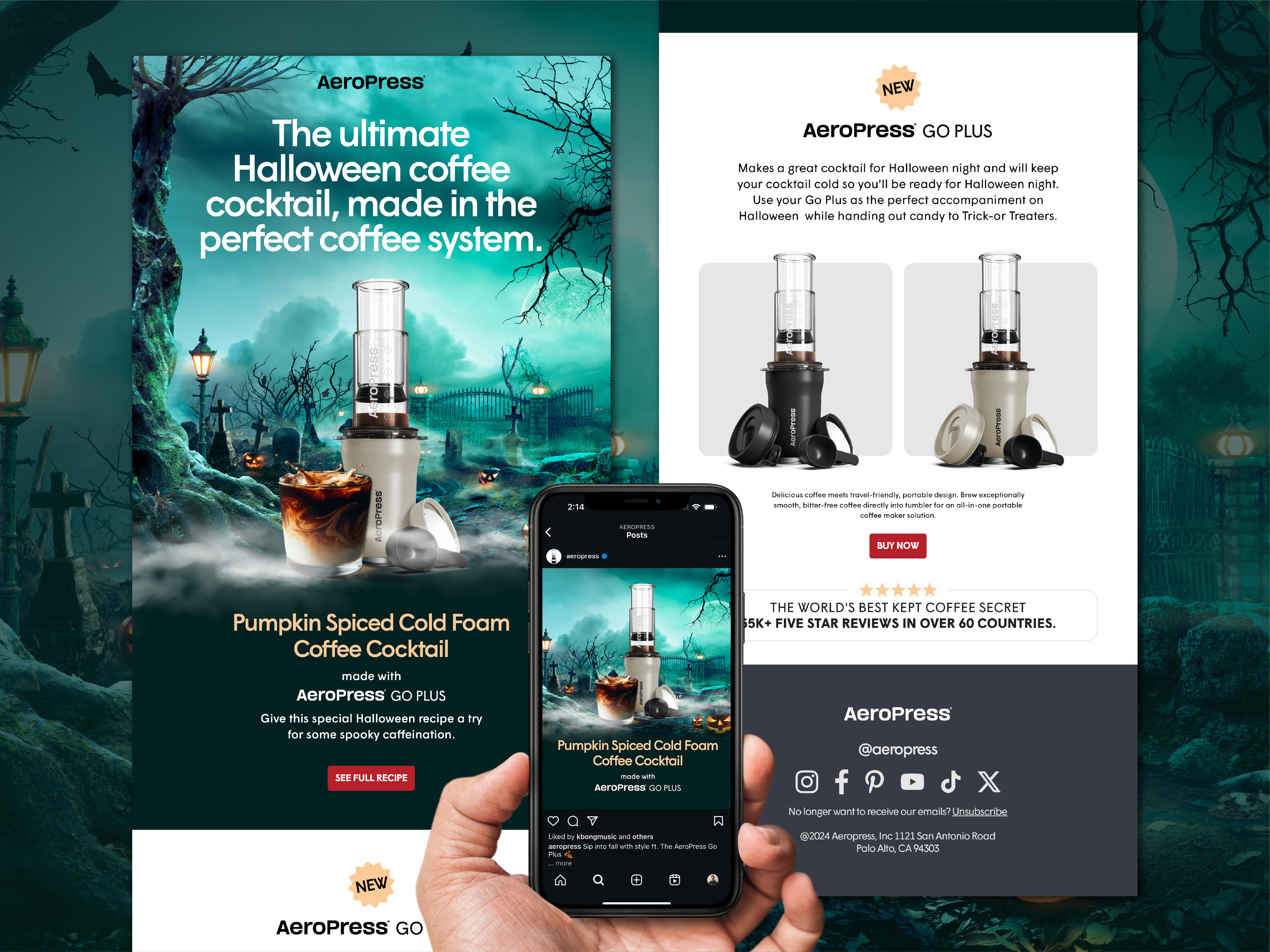 DarkRoast portfolio work for DTC brands