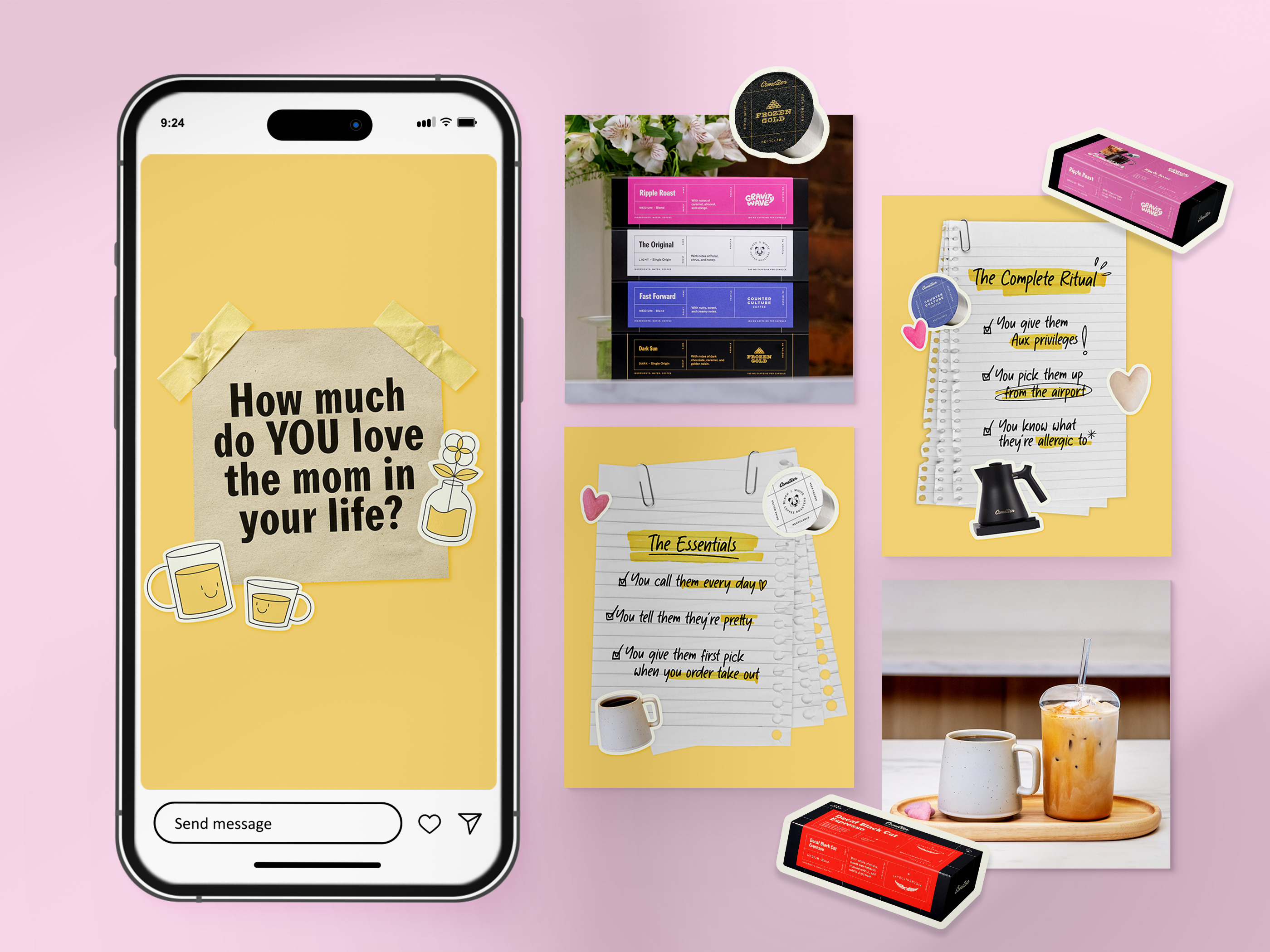 DarkRoast portfolio work for DTC brands