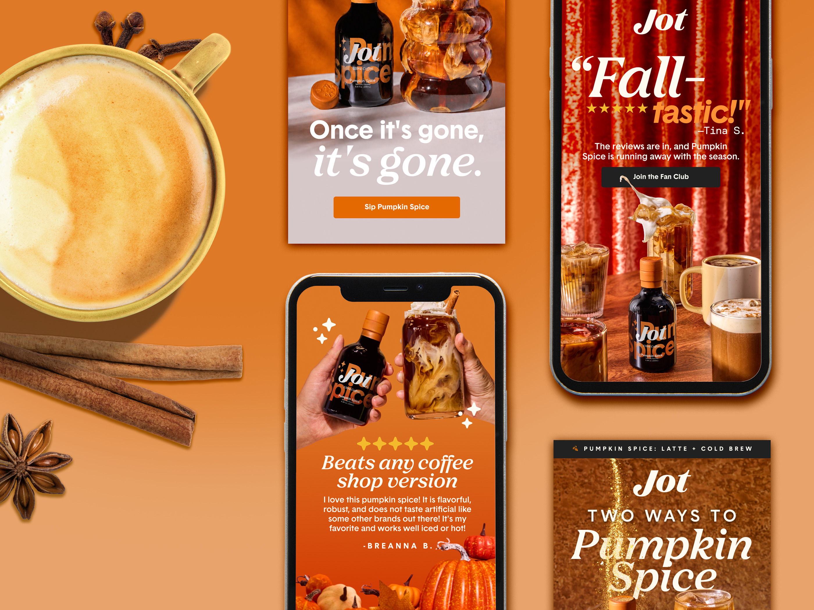 DarkRoast portfolio work for DTC brands