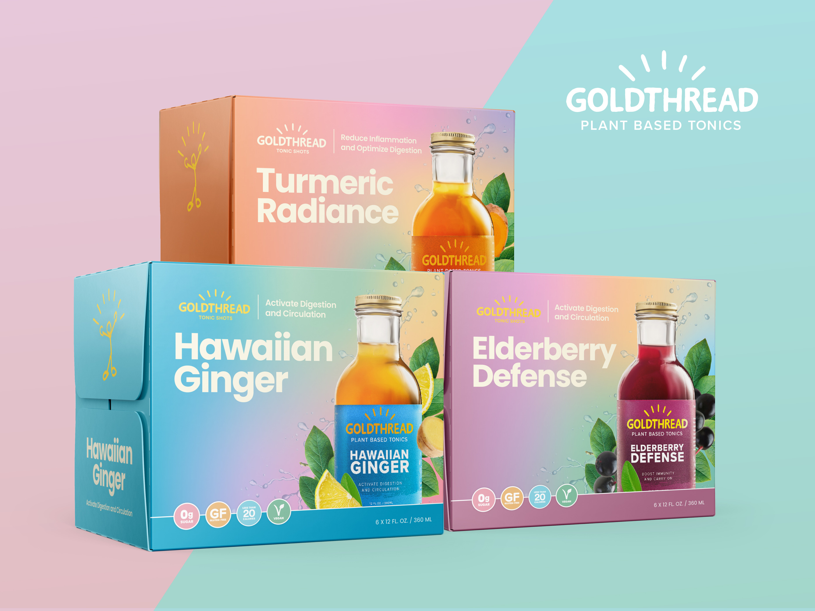 DarkRoast portfolio work for Beverage brands