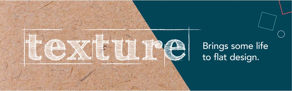 graphic design trends texture