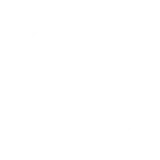 Pixel art of a crescent moon with a smaller square inside its curve on a black background.
