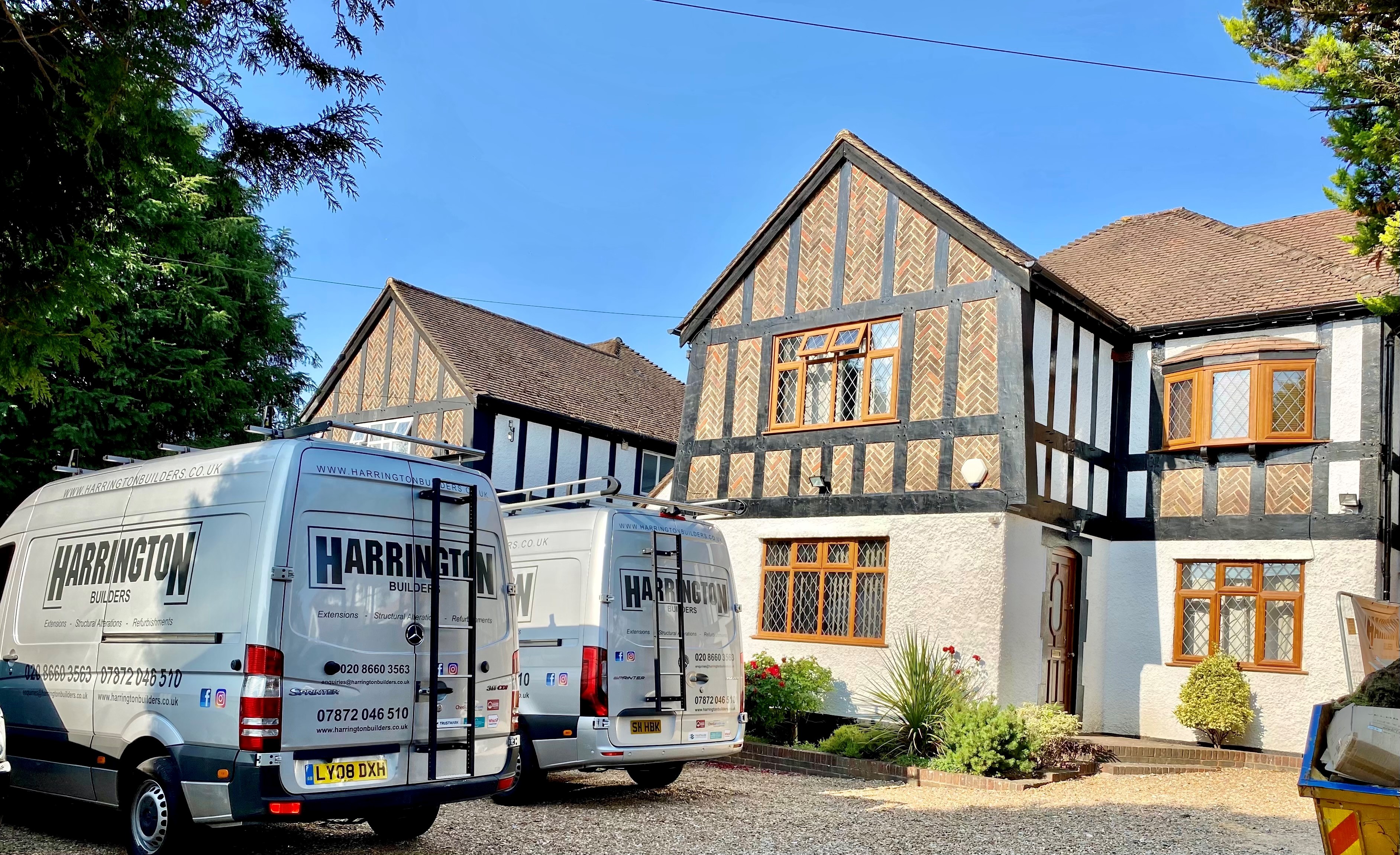 Harrington Builders Speyside project in Woodcote