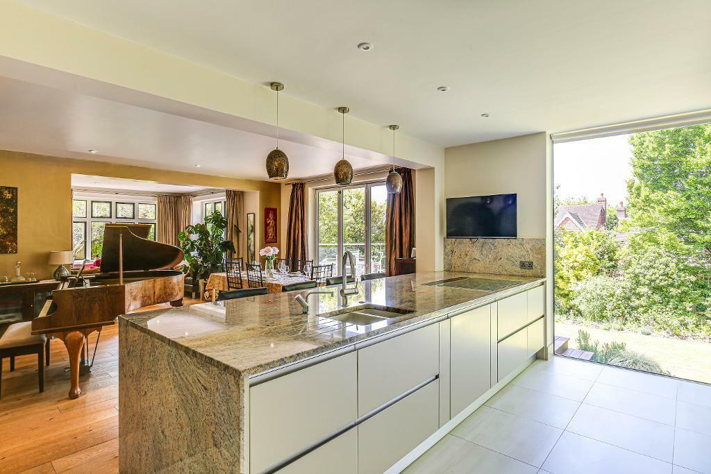 Moss Court finished kitchen and living space in Sanderstead