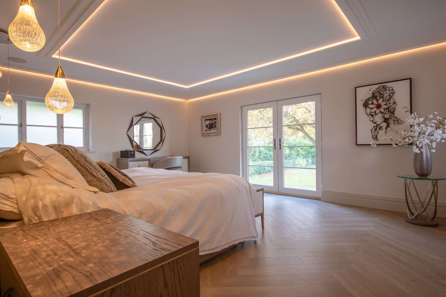 Finished interior at Hillside