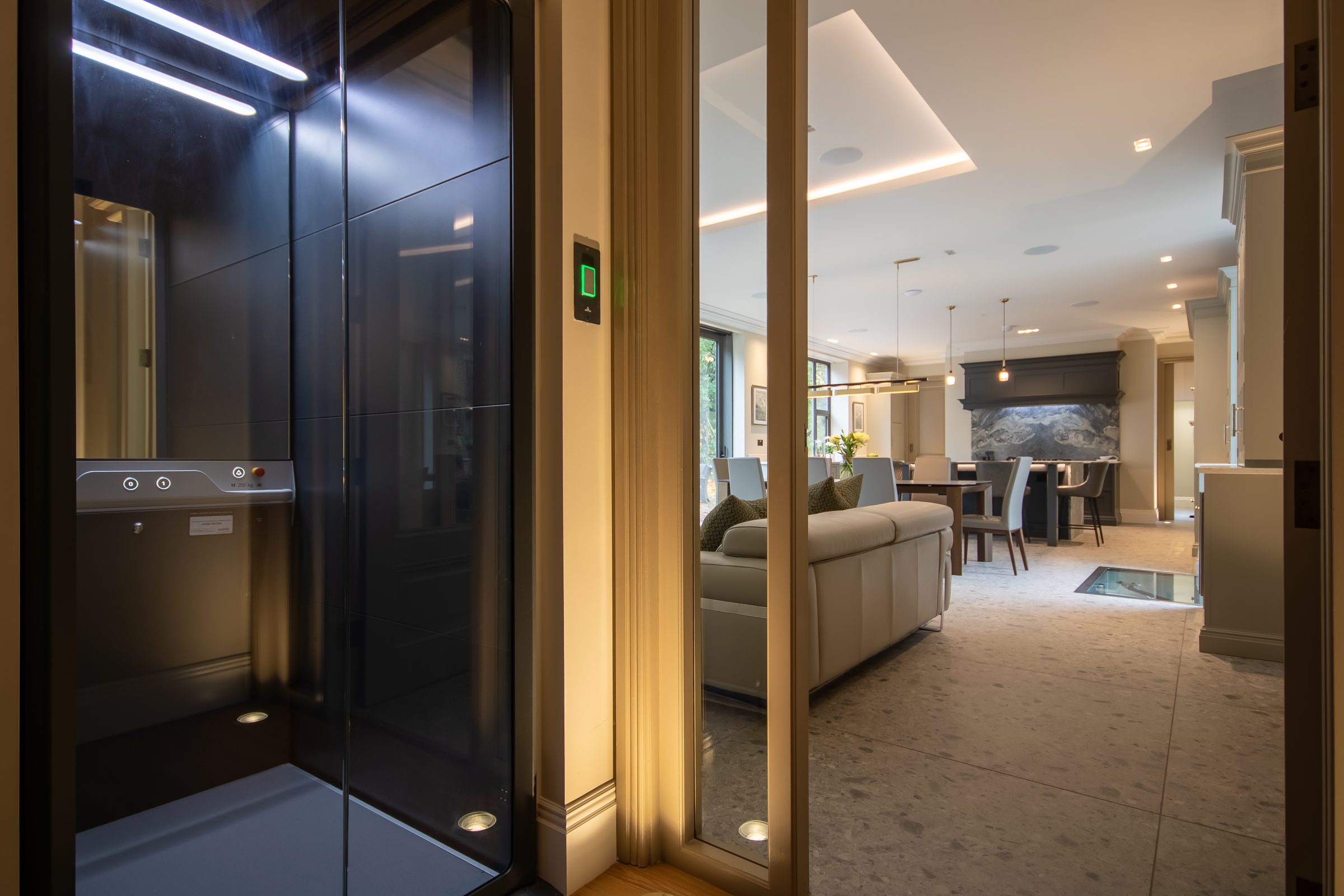 Langstone Manor media wall