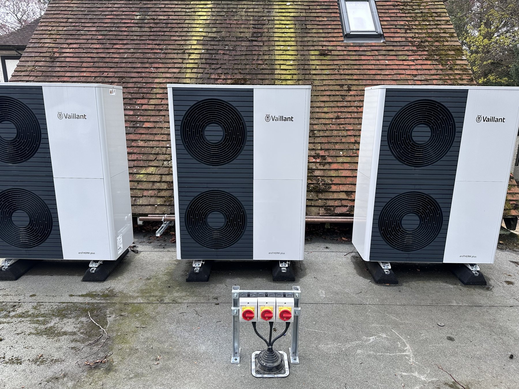 Hillside heat pumps and services installation