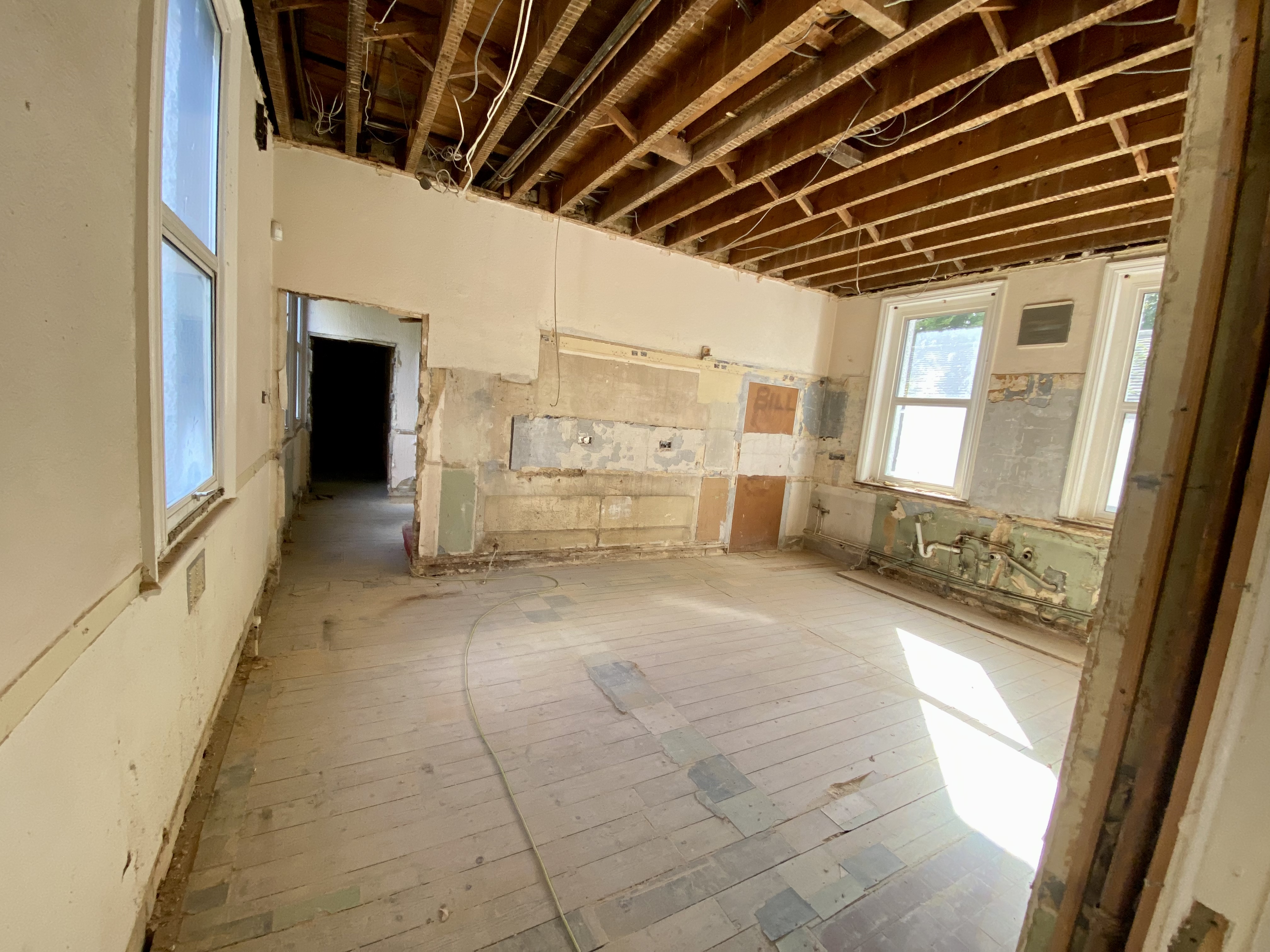 Provisional Langstone Manor construction image