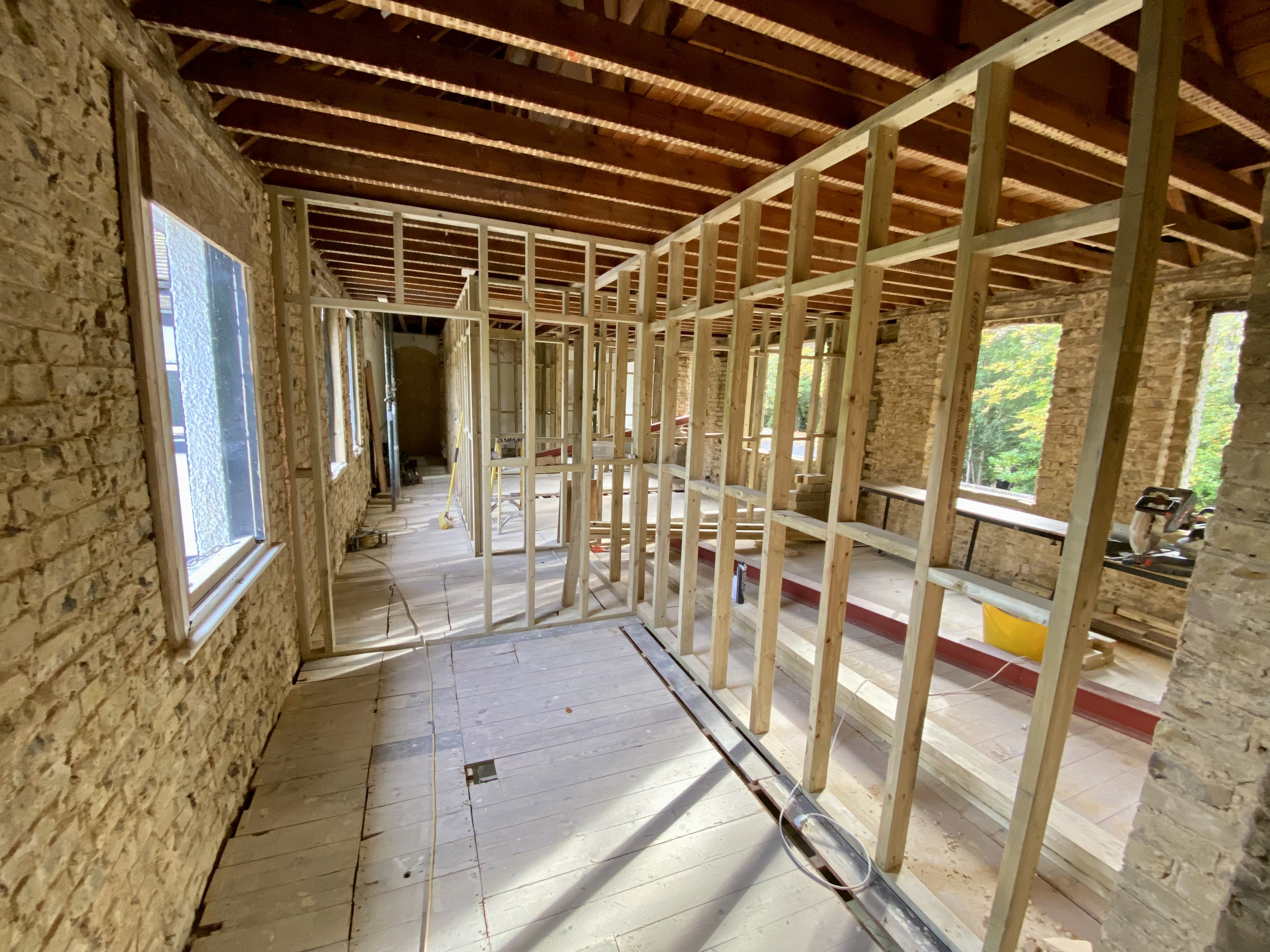 Provisional Langstone Manor construction image