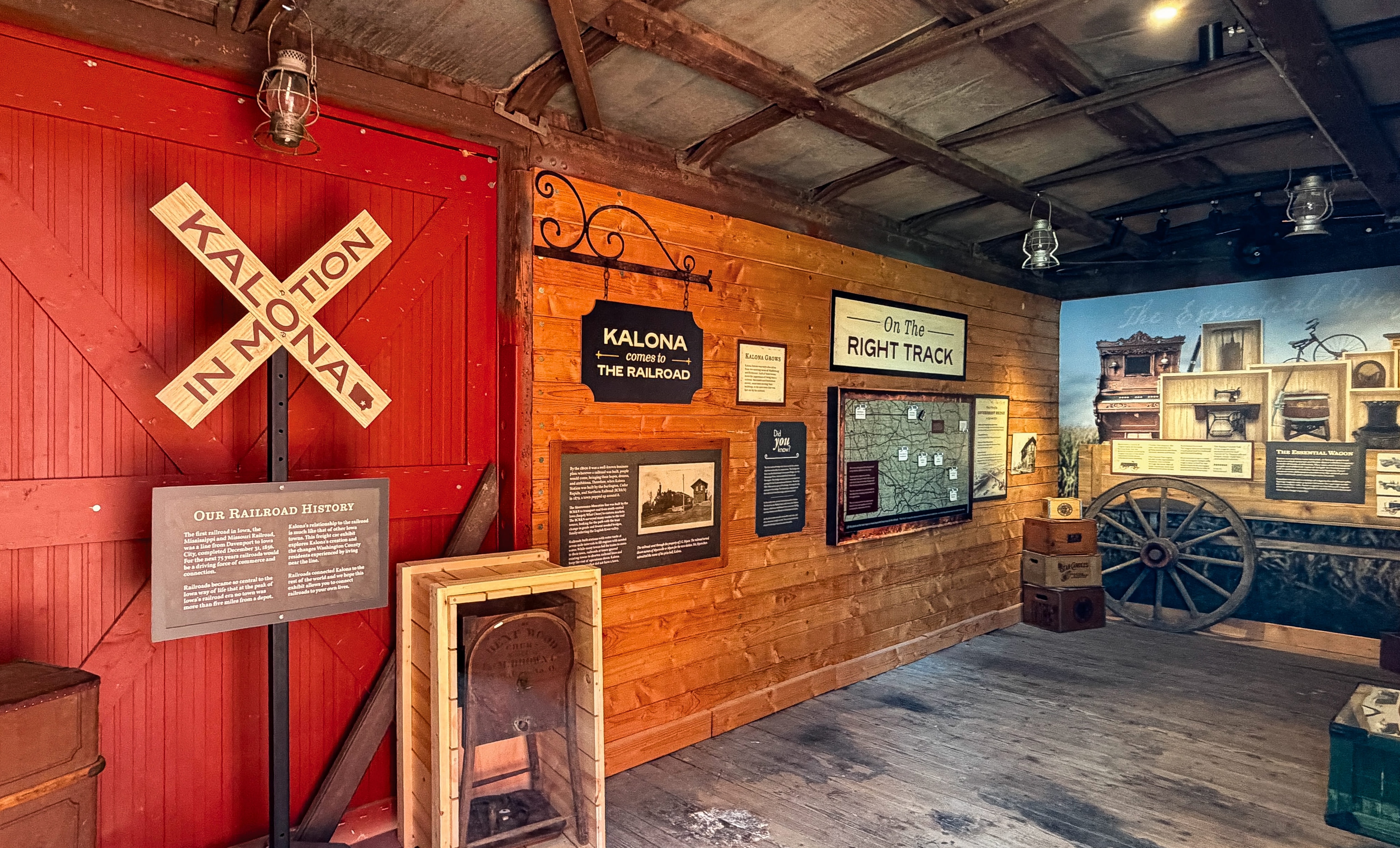 Kalona Historical Society Railcar