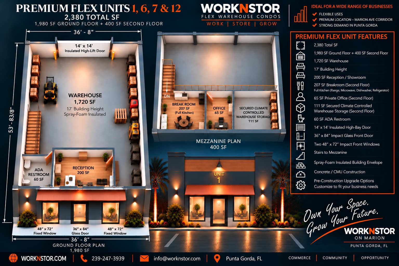 Premium Flex Units floor plan