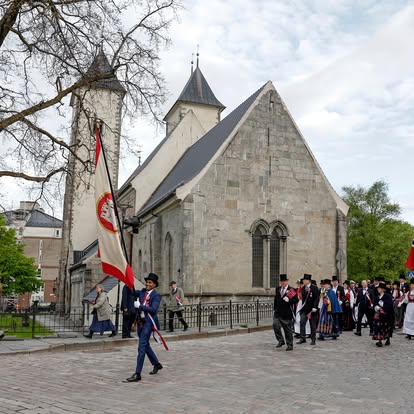 Morgenprosesjonen ved Mariakirken