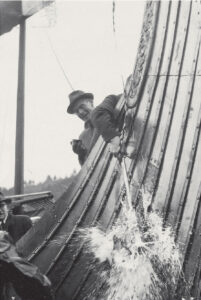 Dåpen av vikingskipet i 1962