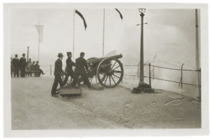 Salutt fra Skansen på begynnelsen av 1900-tallet
