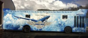Russebussen Pan-Am i 2012