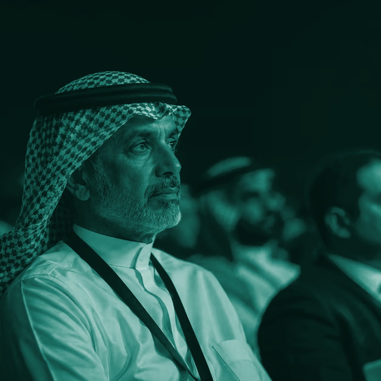 Senior delegate in the audience