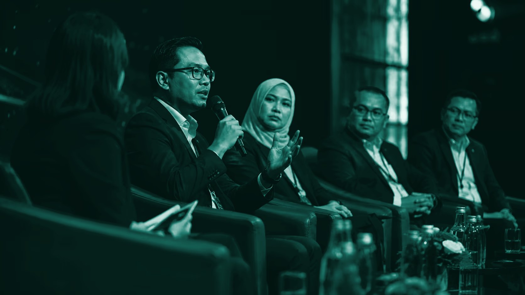 Panel discussion at VERIFY Indonesia