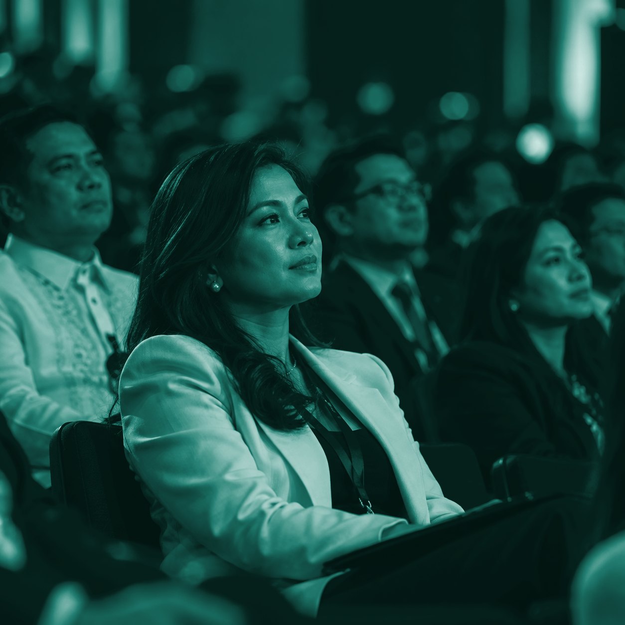 Senior delegates in the audience