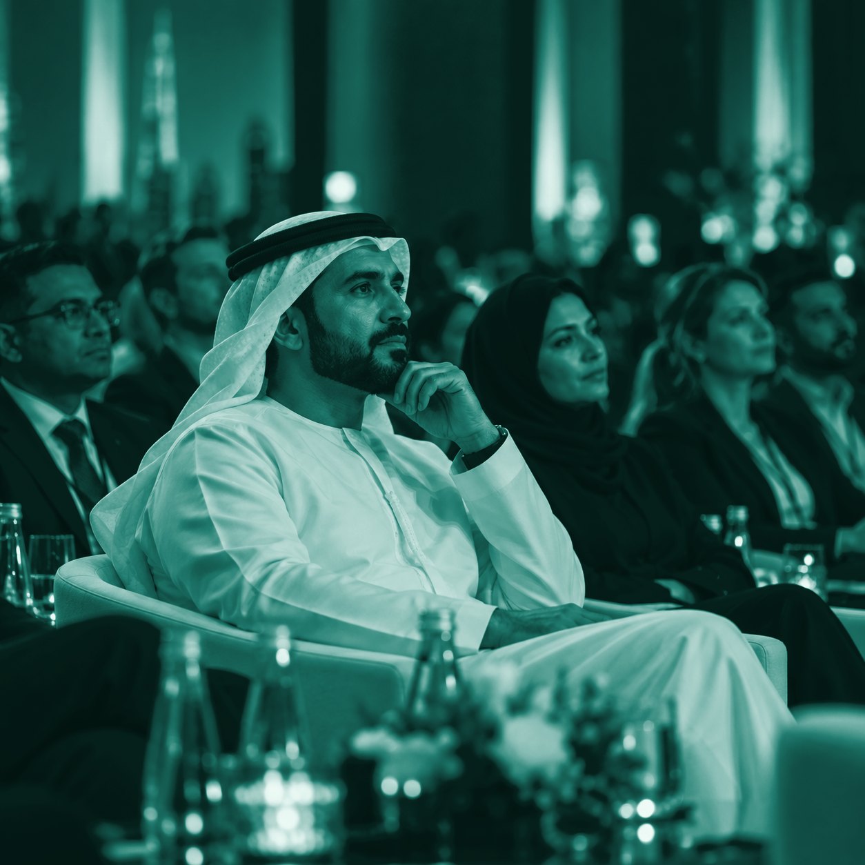 Senior delegates in the audience