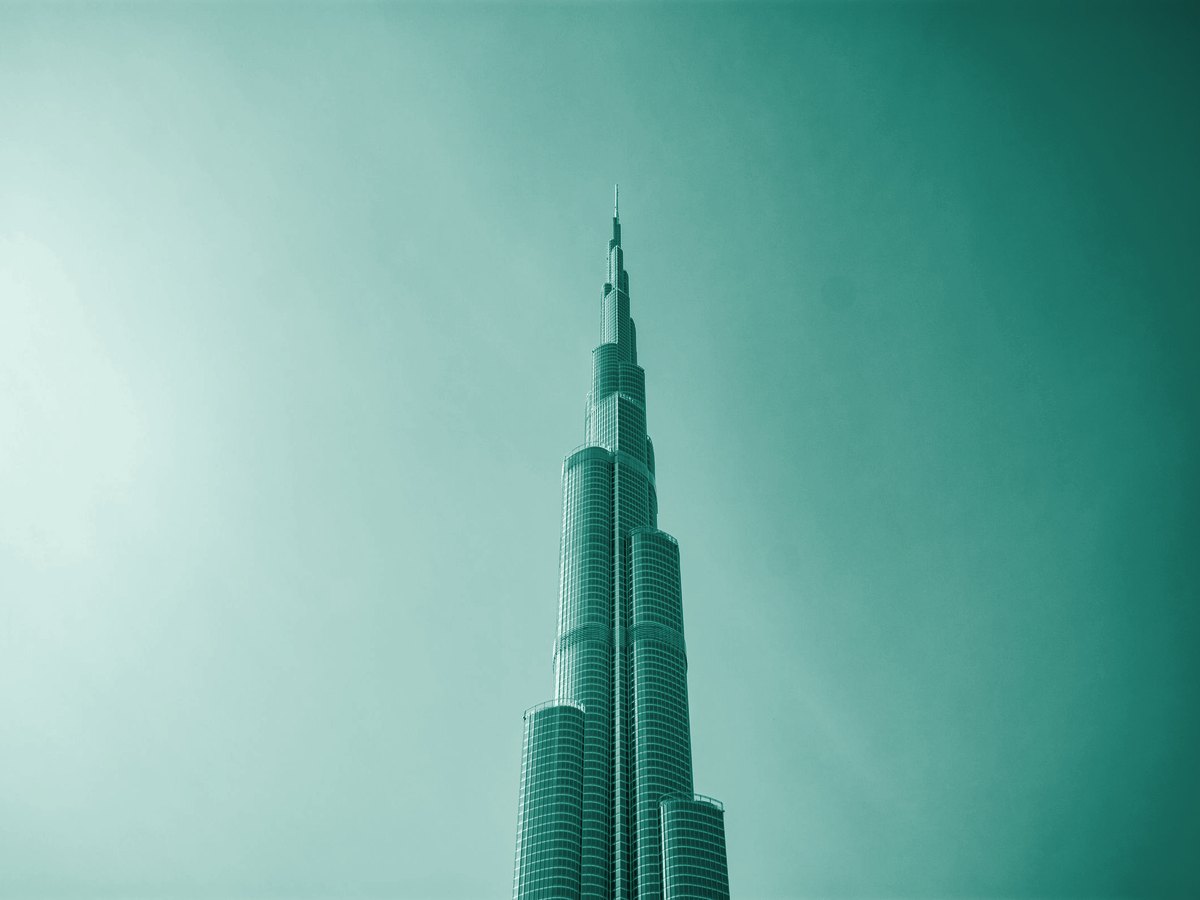 Burj Khalifa tower, UAE
