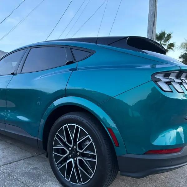 Ford Mustang Mach-E — ceramic installed by Elite Window Tinting, Navarre FL