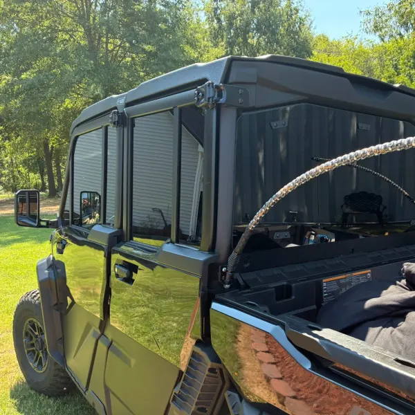 Can-Am Cab Enclosure — full cab tint installed by Elite Window Tinting, Navarre FL