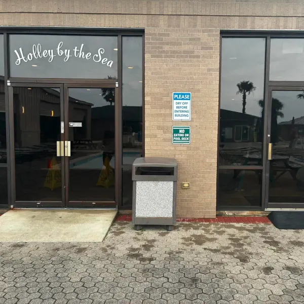 Holley by the Sea — storefront installed by Elite Window Tinting, Navarre FL