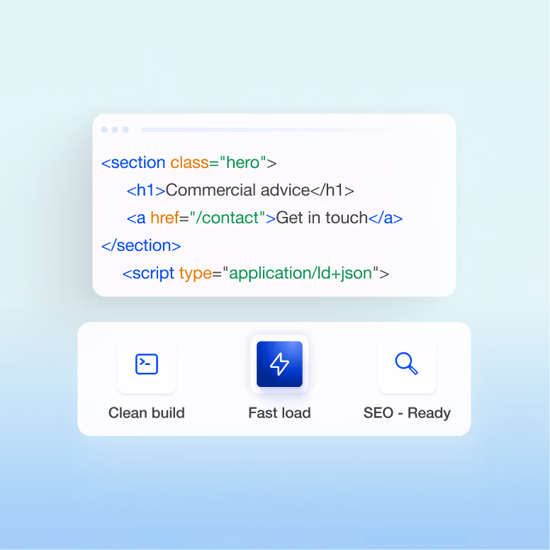 Illustration of a step in the Superpresence website process