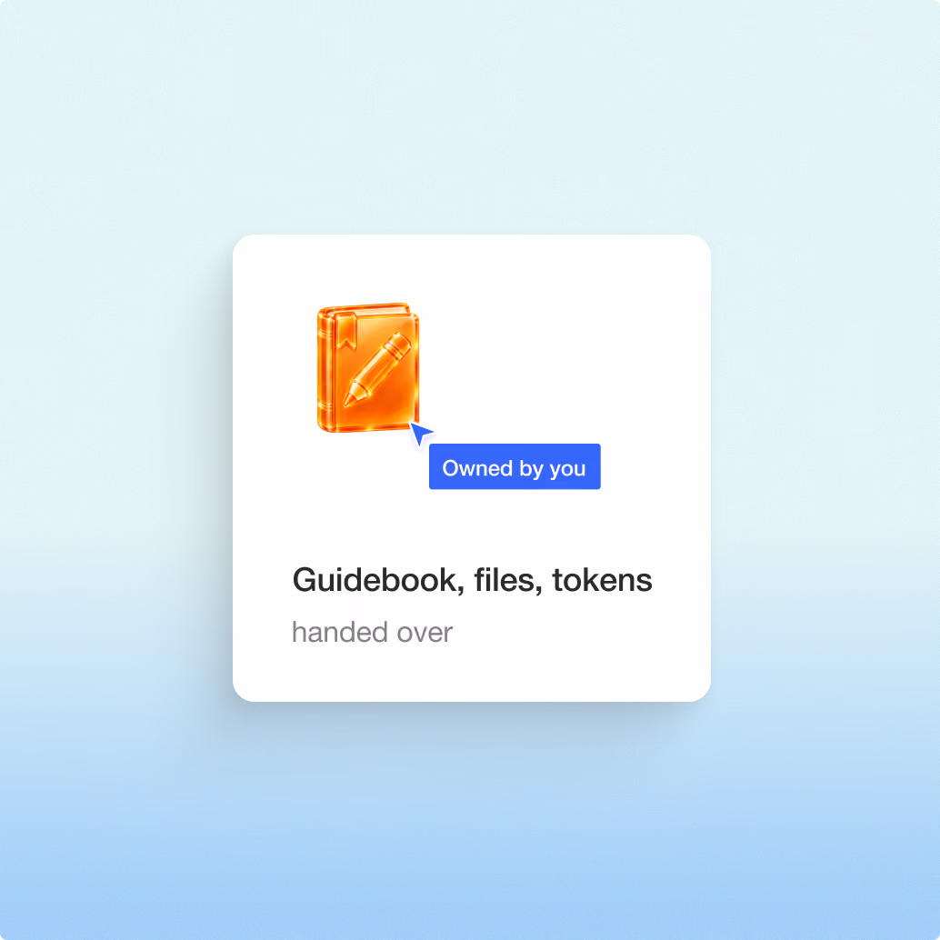 Illustration of a step in the Superpresence website process