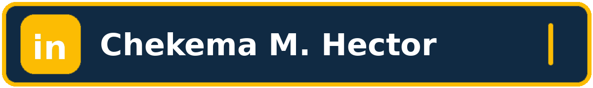 Connect with Chekema Hector on LinkedIn