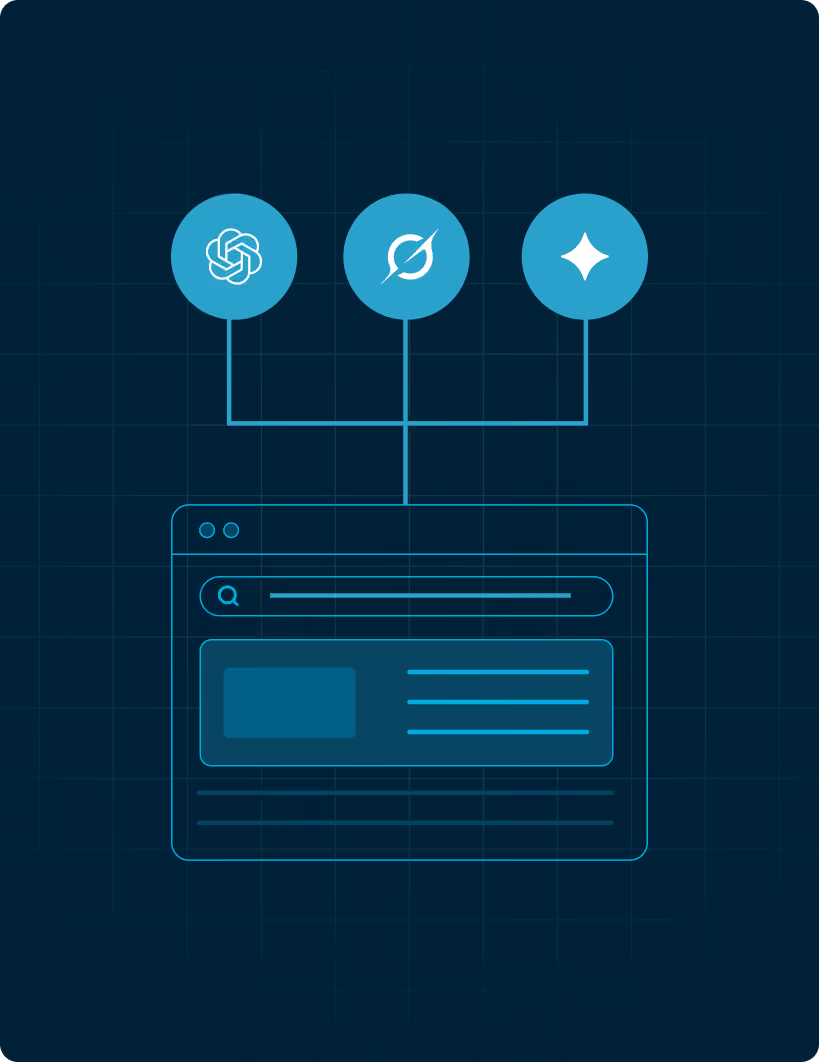 Illustration of AI answer engine optimization for accounting firms