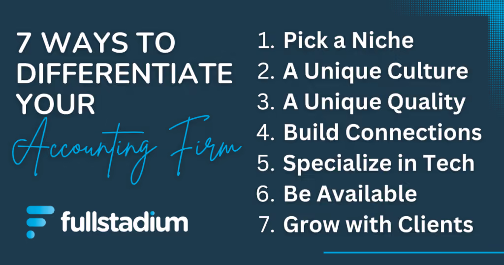 differentiate your accounting firm