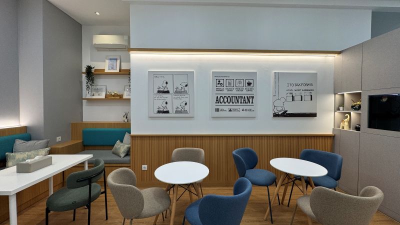 Dining Area PAB Jakarta 
 Interior Design Contractor Office Amertacorona