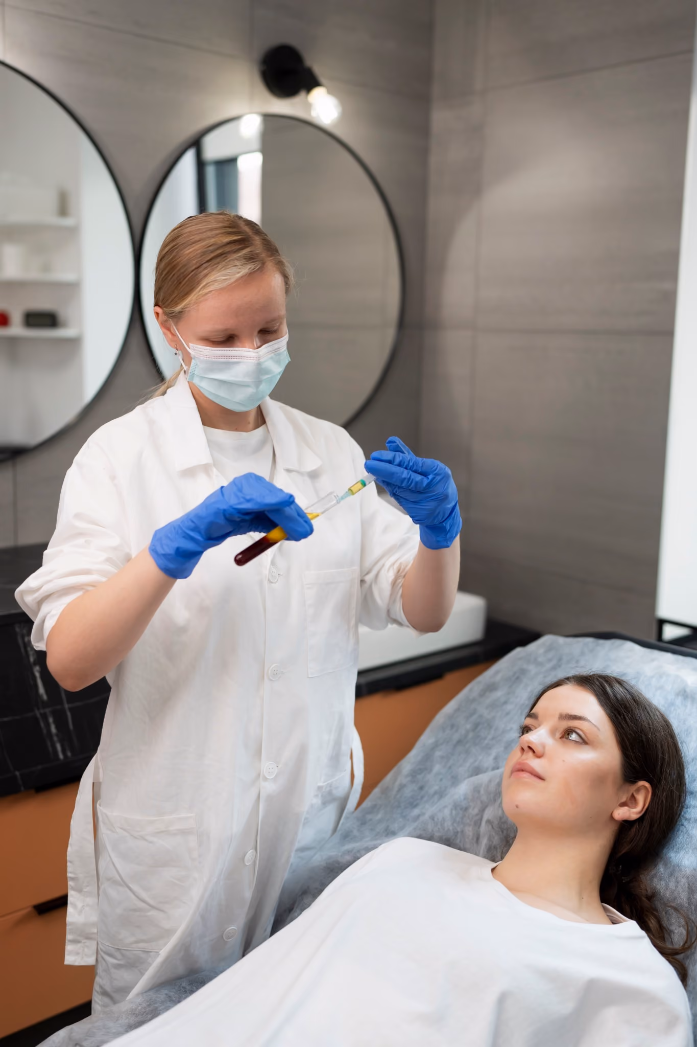 Woman consulting with a healthcare professional about personalized wellness care
