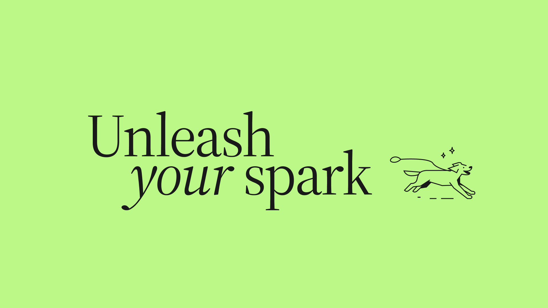 StudyFetch tagline: Unleash your spark, on lime green