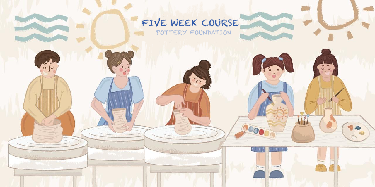 Foundation Pottery Course at Bonbon Pottery