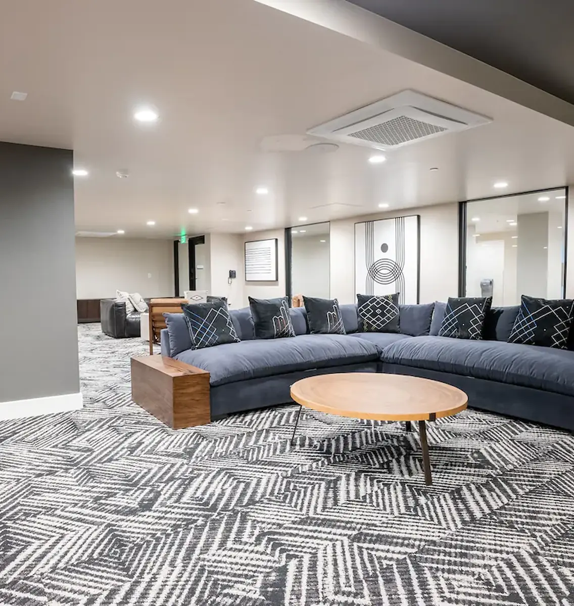 Lounge seating at Black Rock Mountain Resort