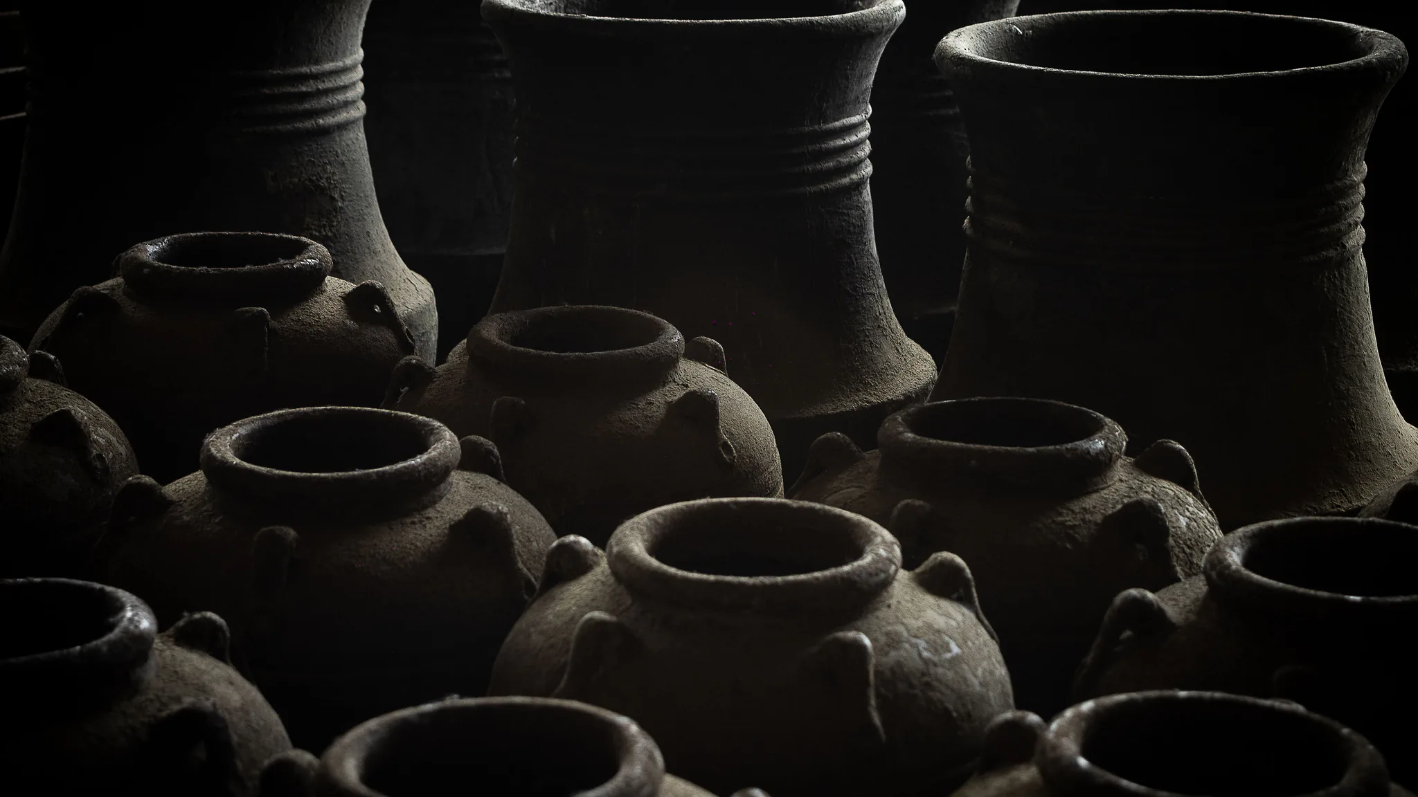 Vaso escultórico Organne — modelo como extensão da peça
