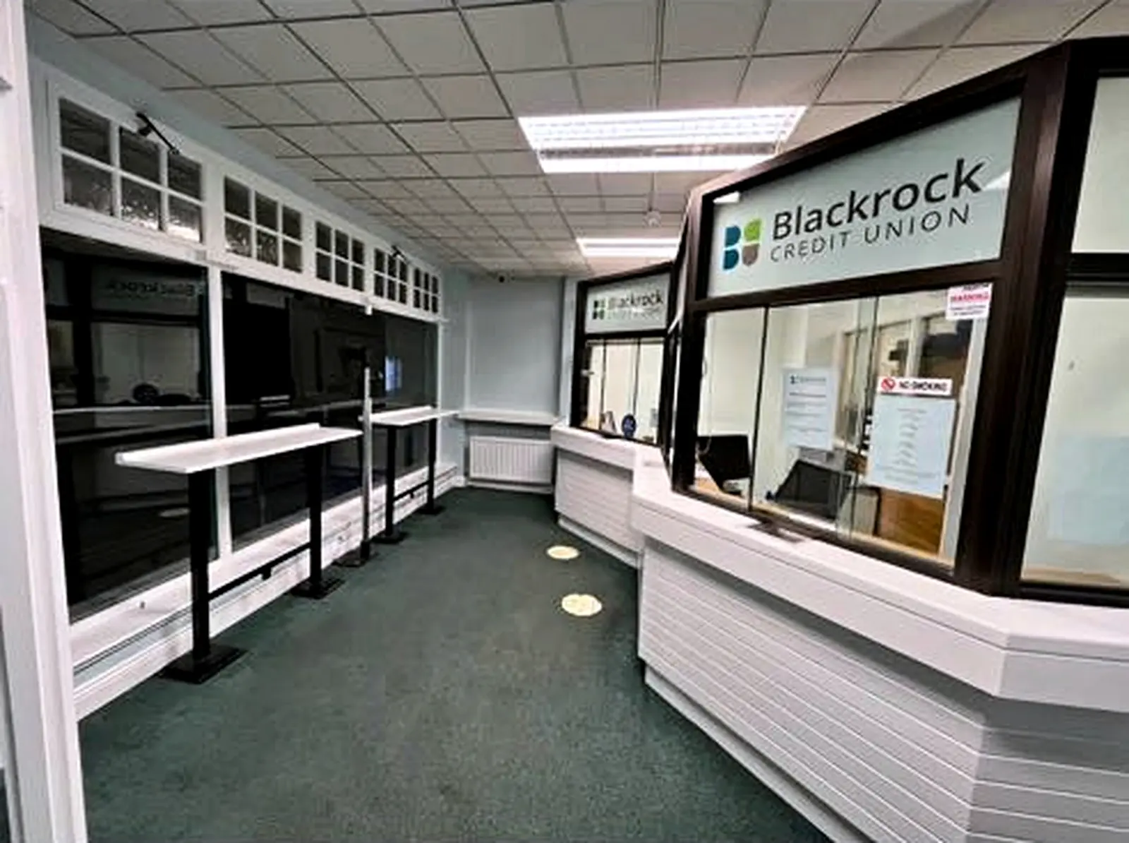 Completed Blackrock Credit Union interior