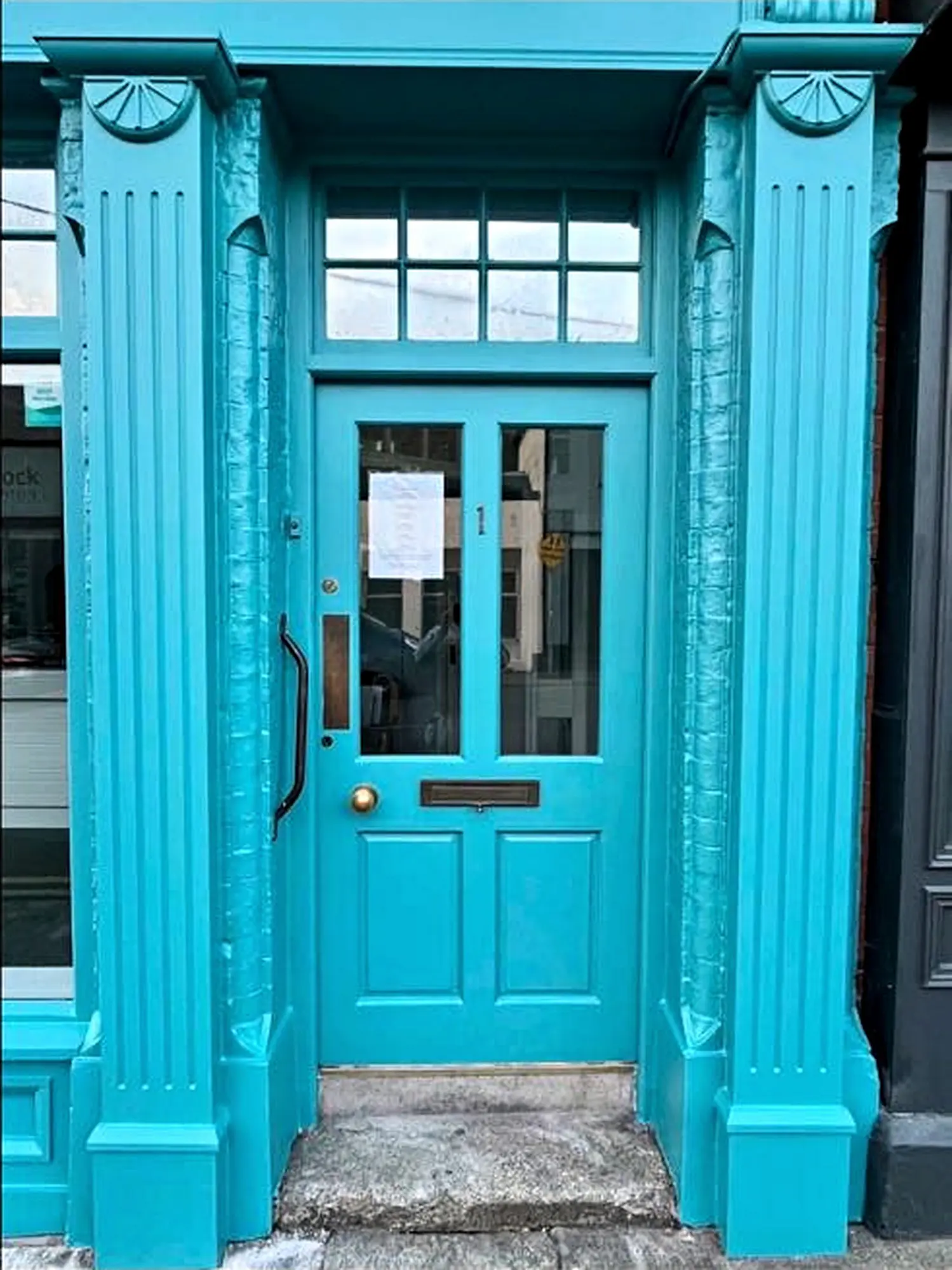 Shop entrance detail