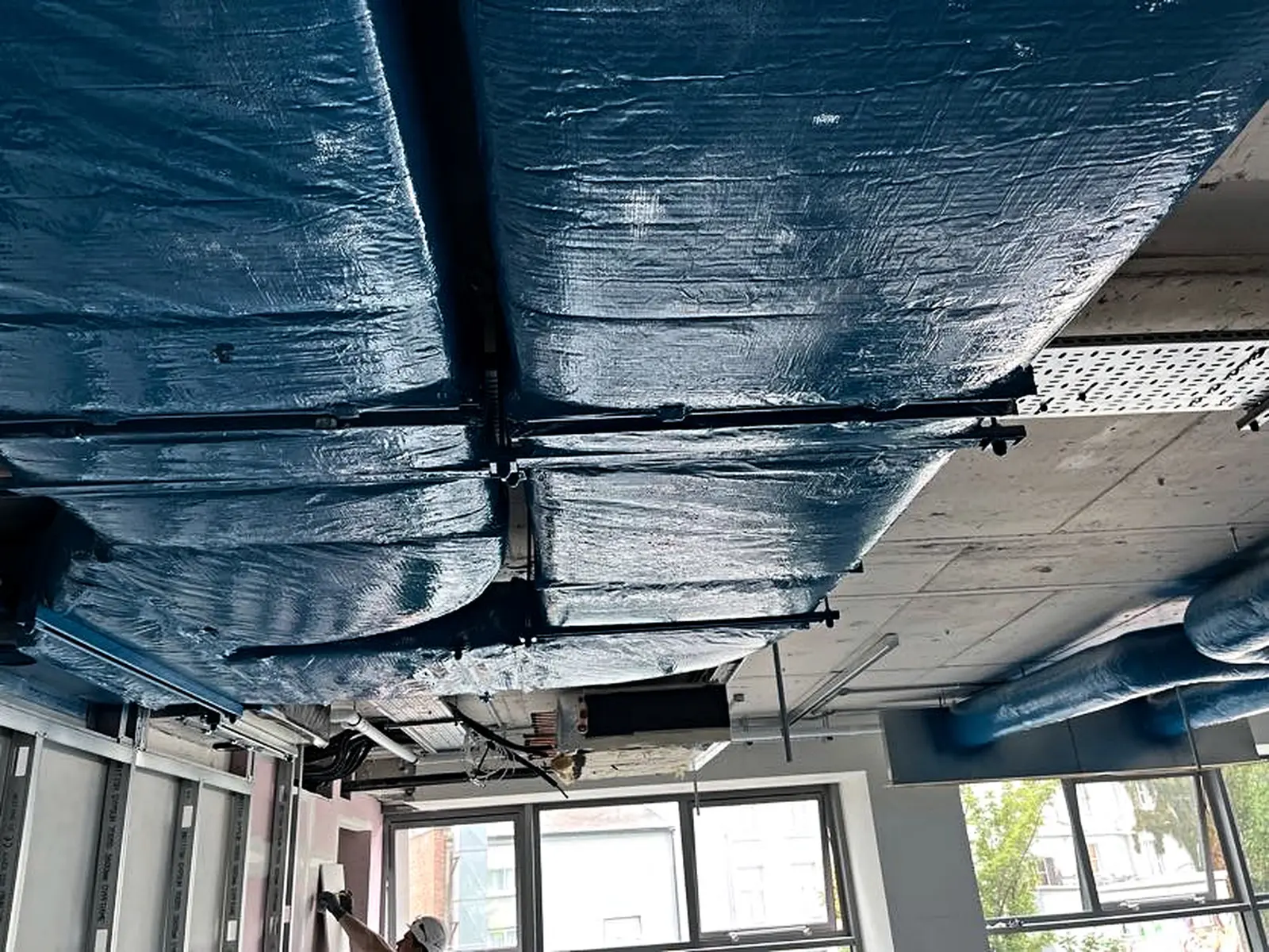 Ductwork - paint detail — work in progress