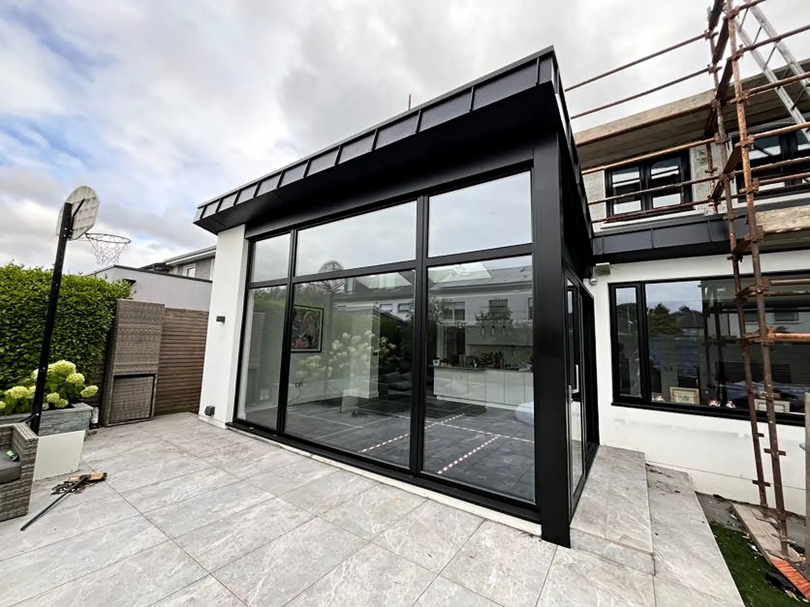 Glazed extension