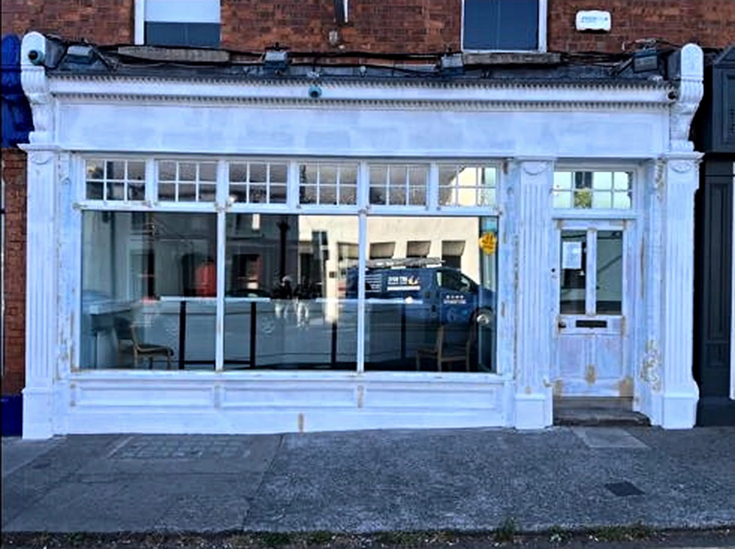Retail exterior — before