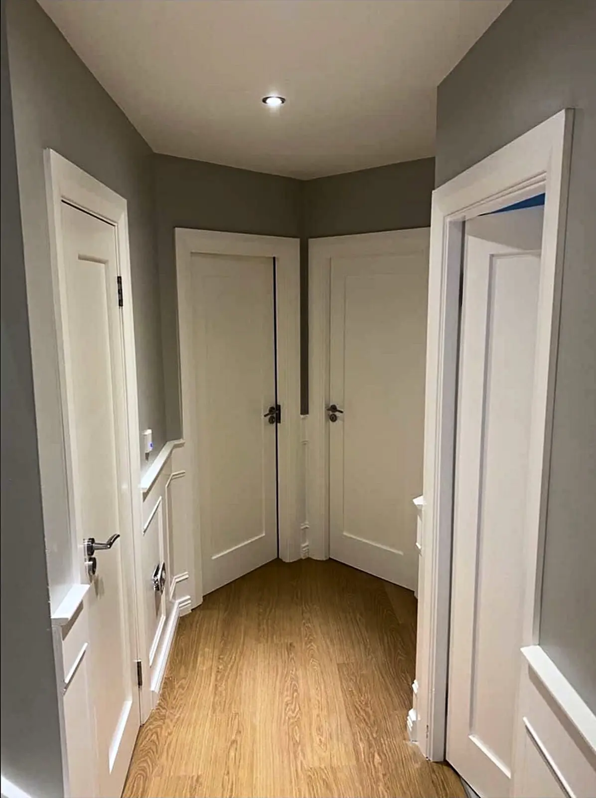 Finished interior doors and joinery