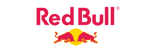 Red Bull logo.