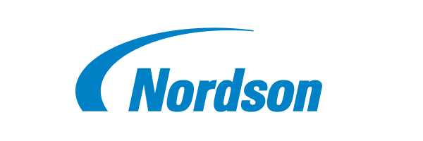 Nordson logo.